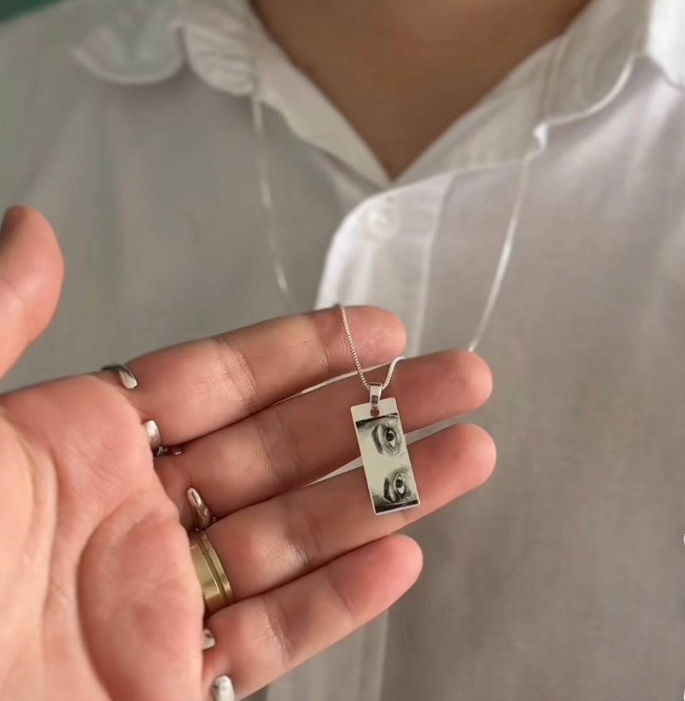 Customized Eye Necklace