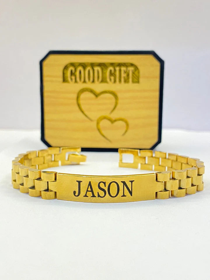 Customized Name Bracelet for Men & Women