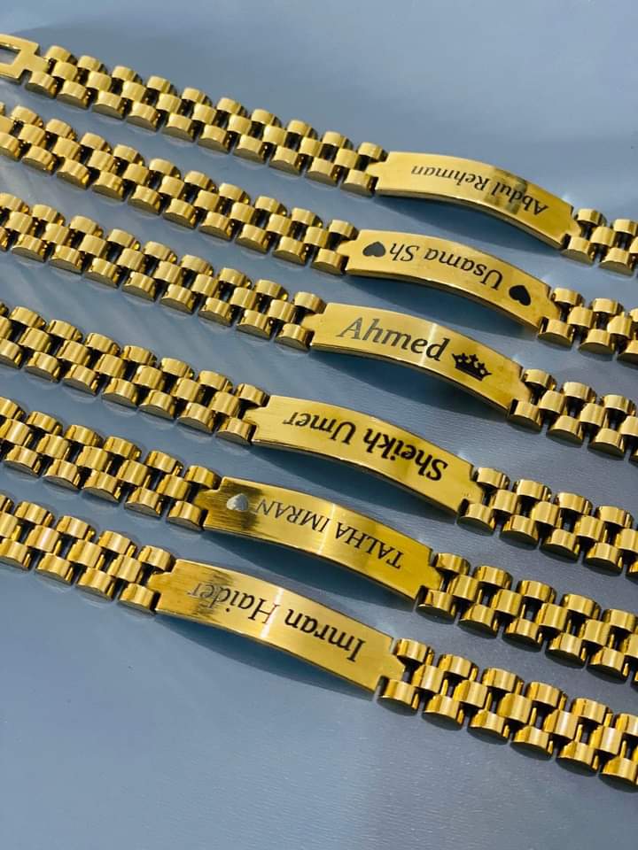 Customized Name Bracelet for Men & Women