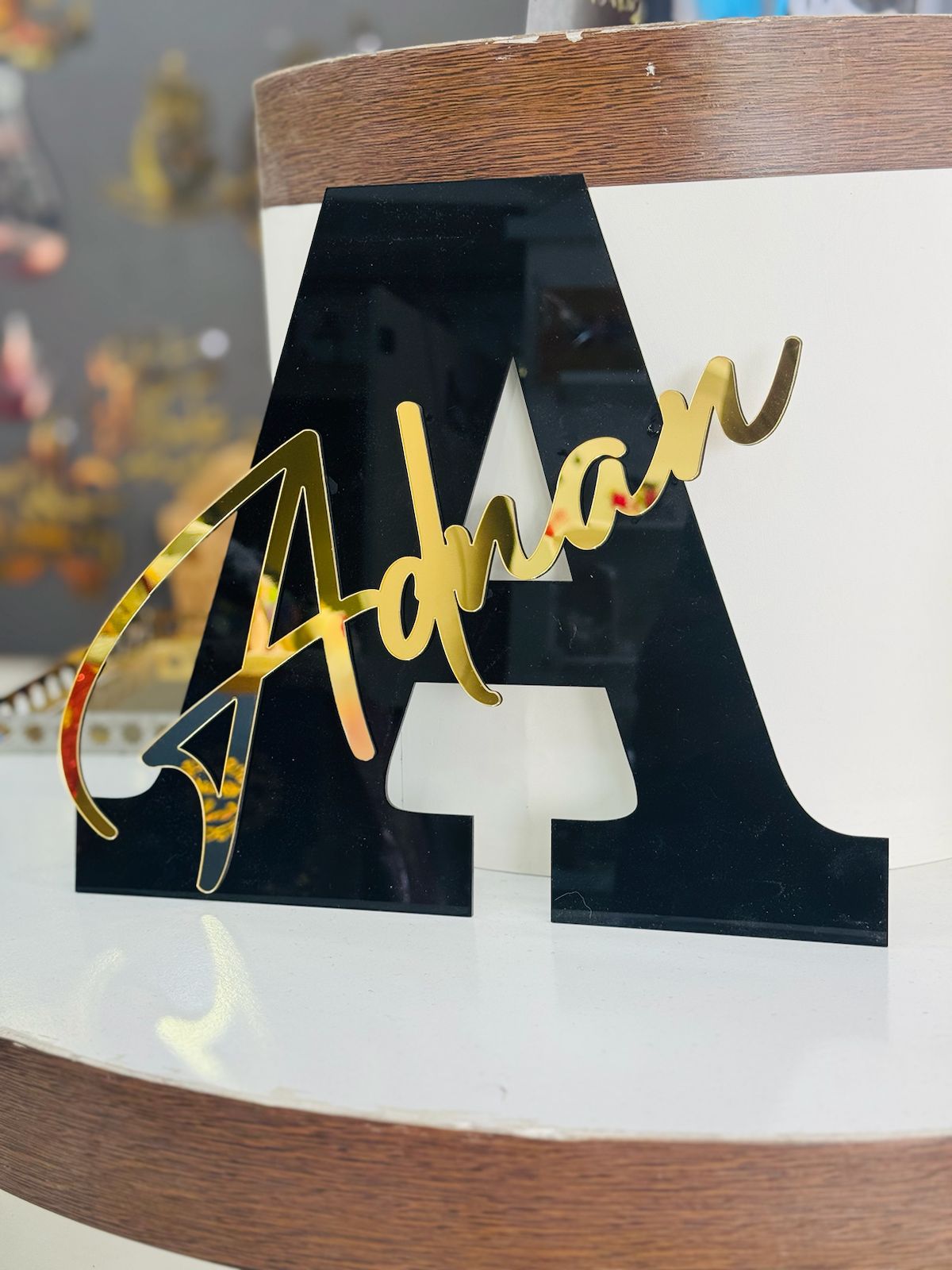 Signature Name Display