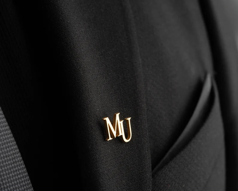 Initial Alphabet Coat pin - MEN