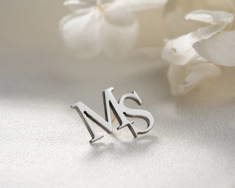 Initial Alphabet Coat pin - MEN