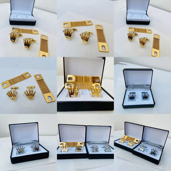 Cufflinks rolex 2025
