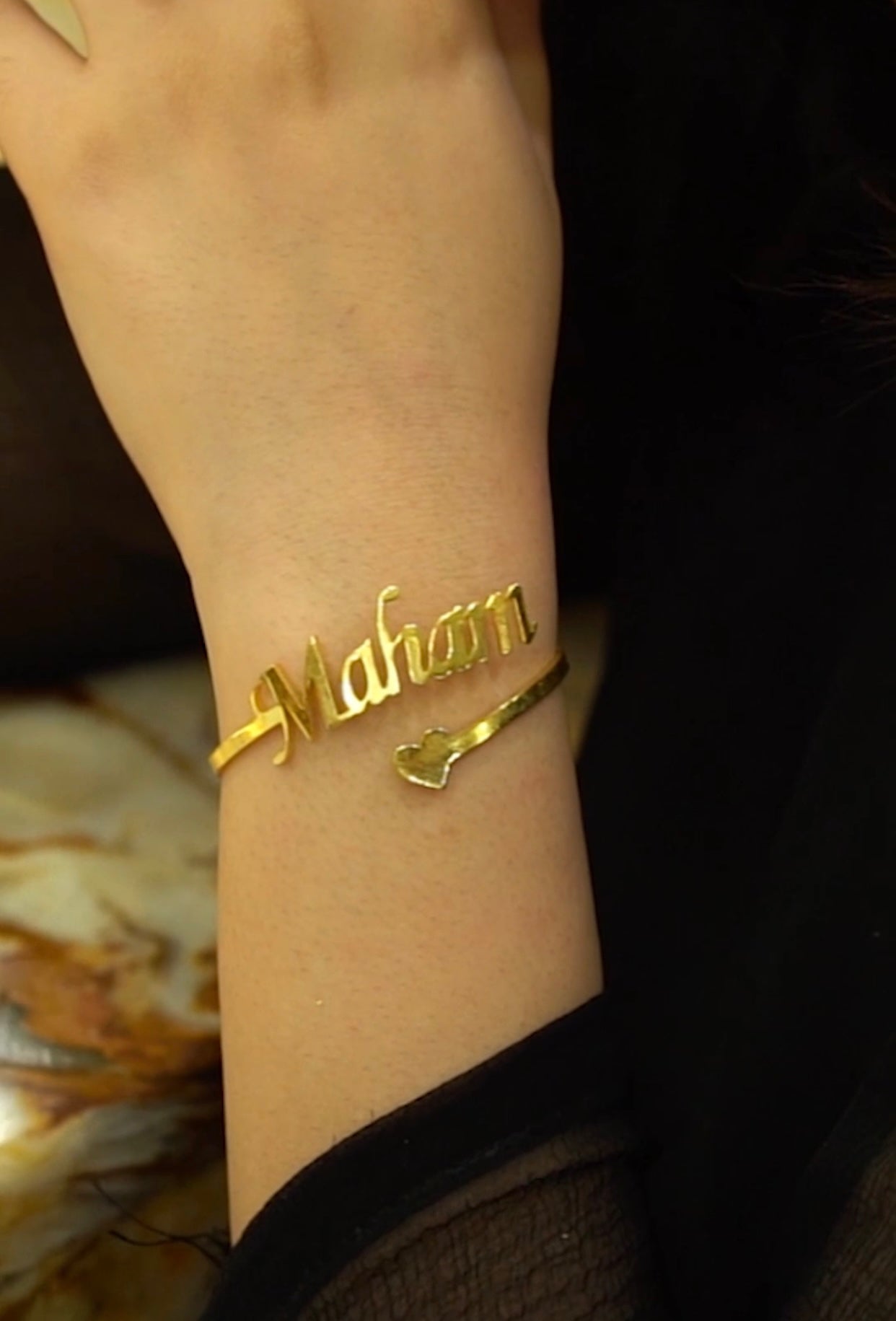 Customize Name Bangle For Girls