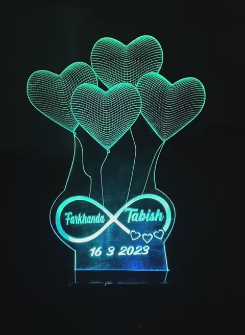 3D LED LIGHT LAMP